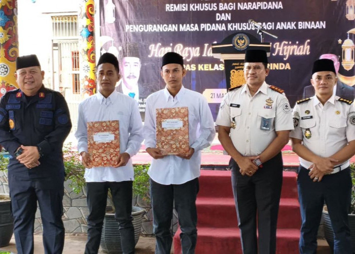 8.330 Warga Binaan di Kaltim-Kaltara Terima Remisi Idul Fitri, 56 Orang Langsung Bebas