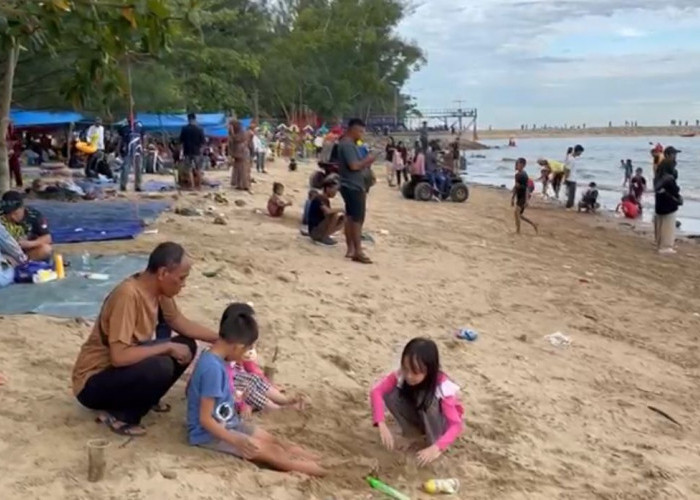 Pantai Segara Sari Manggar Balikpapan Jadi Tempat Favorit Libur Panjang, PAD Meningkat Dibanding Tahun Lalu