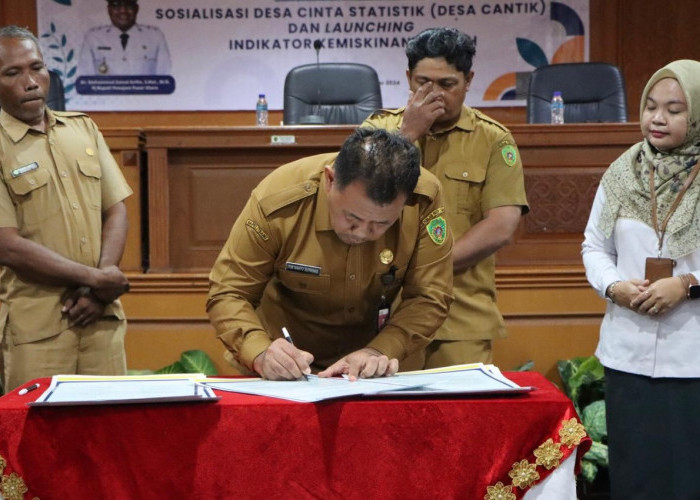 Bapelitbang PPU Gelar Sosialisasi Desa Cantik dan Launching Indikator Kemiskinan Daerah