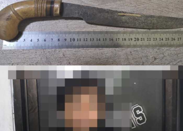 Kerap Ancam Pemilik Warung, Pria Bersenjata Tajam di SPBU Karang Anyar Balikpapan Diamankan