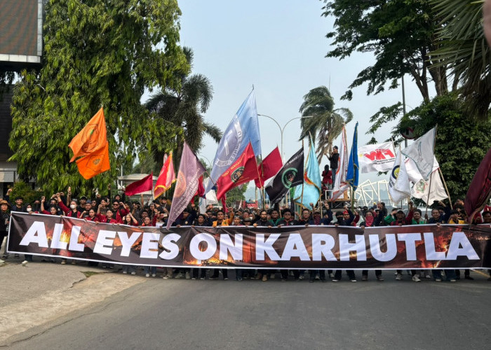 Gerakan Rakyat Menggugat Gruduk Kantor Gubernur, Kecewa Persoalan di Kaltim Belum Tuntas