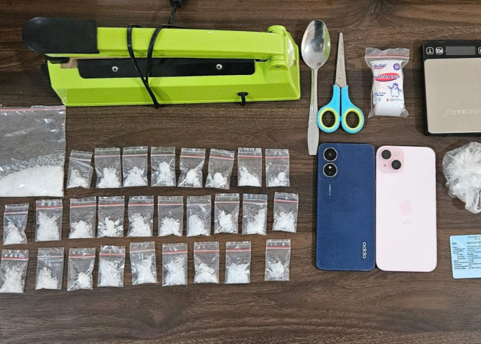 Polres Kukar Bongkar Jaringan Narkoba Sanga Sanga-Samarinda, Remaja 16 Tahun jadi Pengedar Sabu