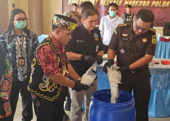 Polda Kaltara Ungkap 75 Kasus Narkoba Bumi Benuanta, Musnahkan 3 Kg Sabu dari Peredaran