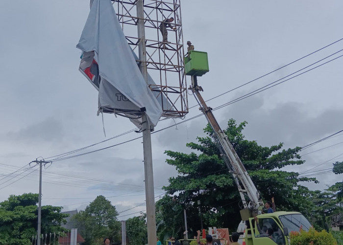 Memasuki Masa Tenang, APK di Berau Mulai Ditertibkan