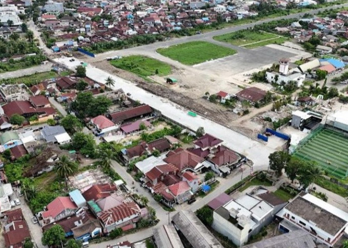 Jalan Tembusan Eks Bandara Temindung, Samarinda Dibuka Februari Mendatang