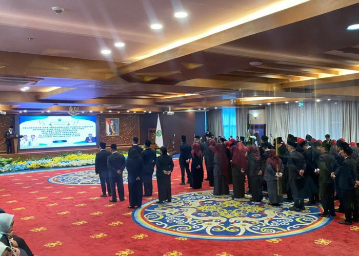 Gubernur Kaltim Lantik 91 Pejabat, Pengisian Jabatan Kosong Dilakukan Bertahap