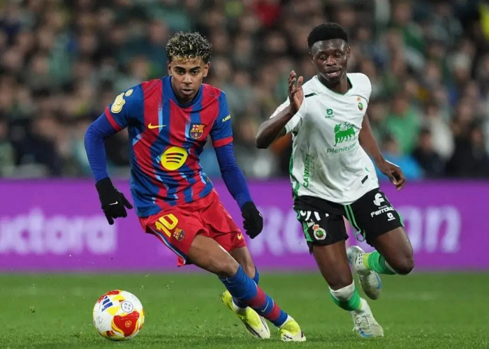 Barcelona Lolos ke Perempat Final Copa del Rey Usai Taklukkan Racing Santander 2-0