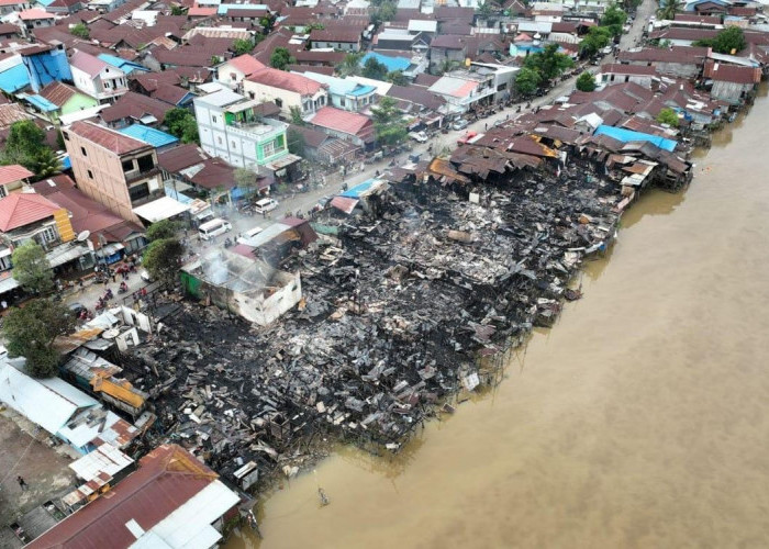 28 Rumah di Kabupaten Berau Ludes, 55 Orang Kehilangan Tempat Tinggal Akibat Kebakaran