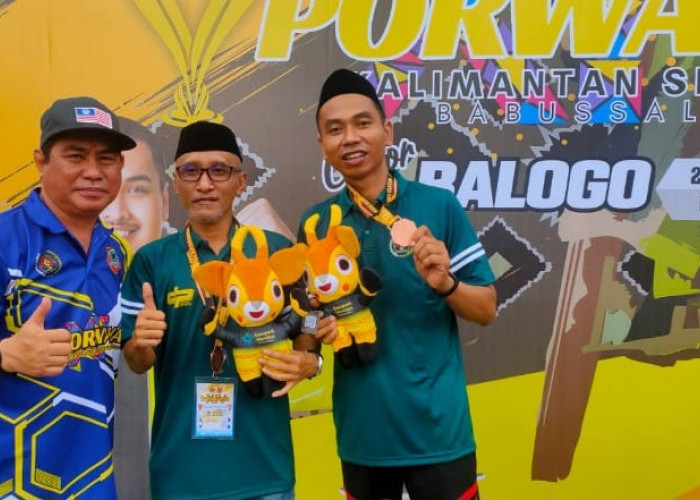 Tim Balogo PWI Kaltim Raih Medali Perunggu di Porwanas Kalsel 2024