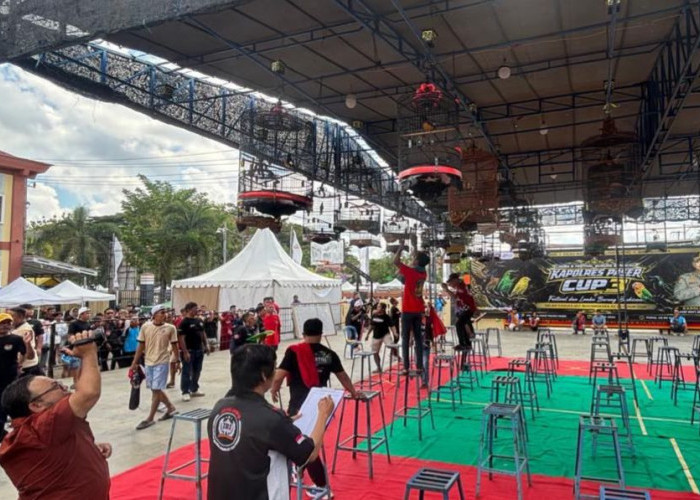 Lomba Burung Berkicau Polres Paser Berhadiah 5 Unit Motor, Peserta dari Berbagai Daerah