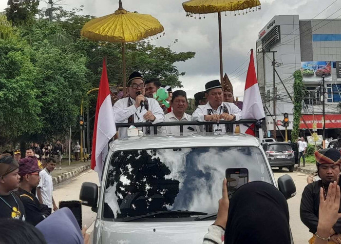 Bapaslon Independen, AYL-AZA Resmi Mendaftar ke KPU Kukar