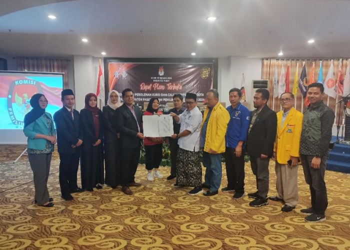 Tok! KPU Tetapkan Perolehan Kursi Parpol dan Calon Terpilih Anggota DPRD Paser
