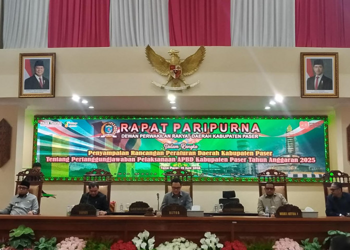 LKPj APBD Paser 2025, Kebijakan Fiskal Pengaruhi Penurunan Target Pendapatan Transfer 