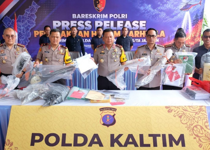 Polda Kaltim Tetapkan 33 Tersangka Karhutla, 2 di Antaranya Korporasi