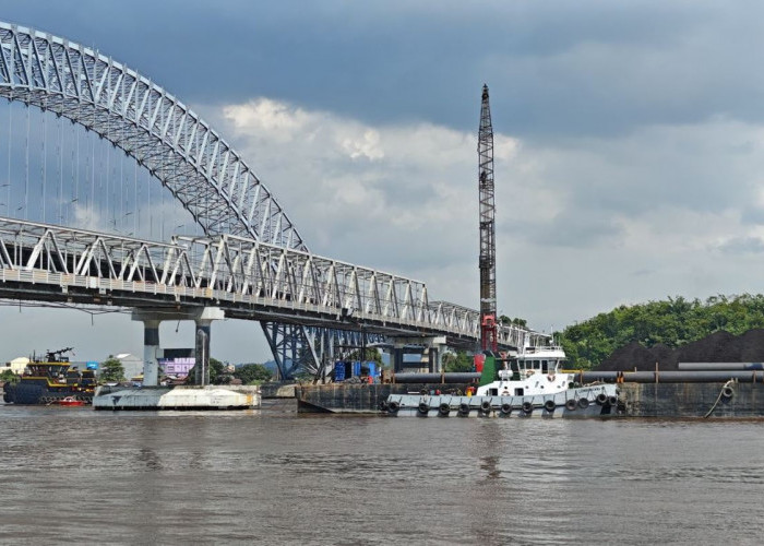 12 Titik Fender Jembatan Mahakam I Mulai Dibangun, Setahun Pasca Ditabrak Tongkang