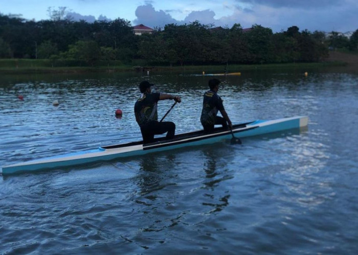 Persiapan Menuju Porprov Kaltim Atlet Dayung Paser Terkendala Perahu Latihan