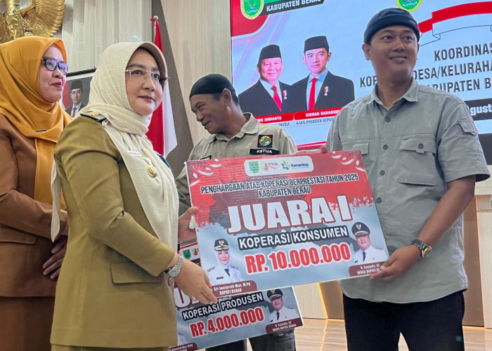 Bupati Berau Tegaskan Koperasi Merah Putih Jadi Motor Kemandirian Desa dan Ekonomi Lokal