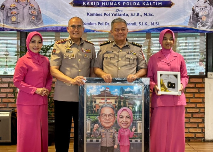 Gantikan Kombes Yuliyanto, Kombes Tedy Resmi Pimpin Humas Polda Kaltim