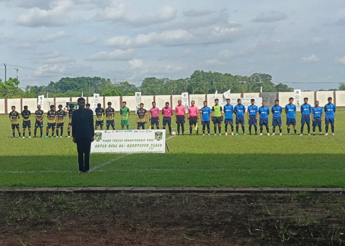 PSSI Paser Adakan Turnamen Antar Desa, Muara Adang Juara Pertama 