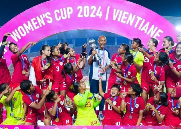 Timnas Putri Indonesia Juara AFF usai Menang Meyakinkan 3-1 atas Kamboja