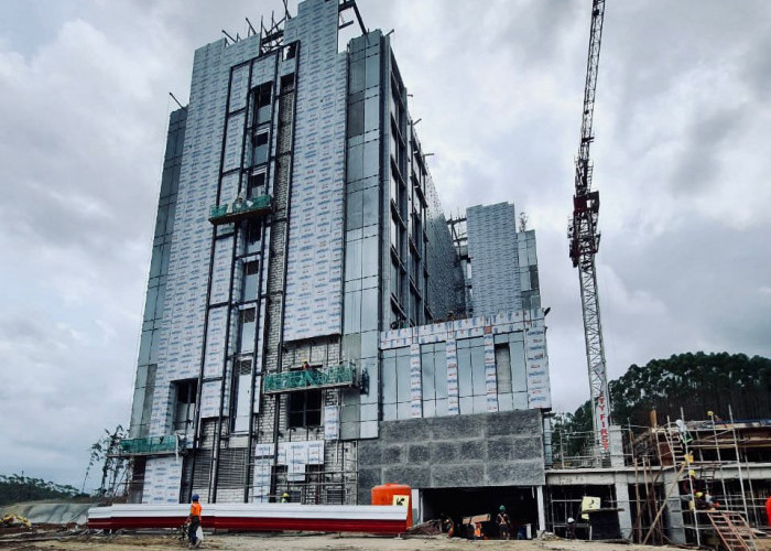 Pembangunan Hotel Nusantara Terus Dikebut, Ditargetkan Selesai Sebelum 17 Agustus