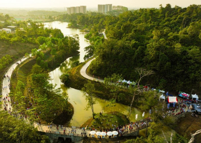 OIKN Tanam 1.708 Pohon di RTH DAS Sanggai, Basuki: Harus Jadi Gaya Hidup