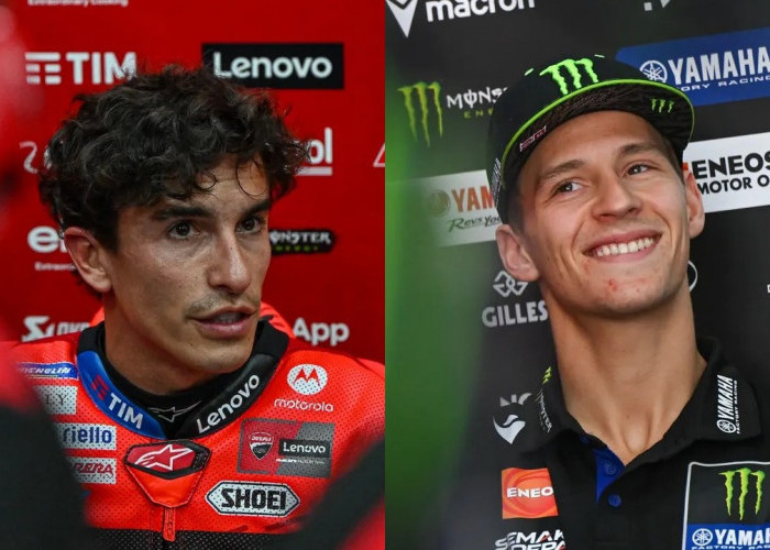 Hasil Tes Resmi MotoGP 2025 Hari Pertama: Quartararo Perkasa, Marquez Menempel Ketat 