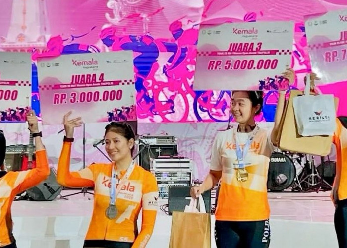 5 Personel Polda Kaltim Bawa Gelar Juara dari Tour of Kemala Yogyakarta 2025