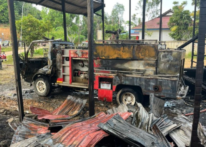 Diduga  Korsleting Listrik, Gudang Arsip Desa Sebulu Ulu Ludes Terbakar 