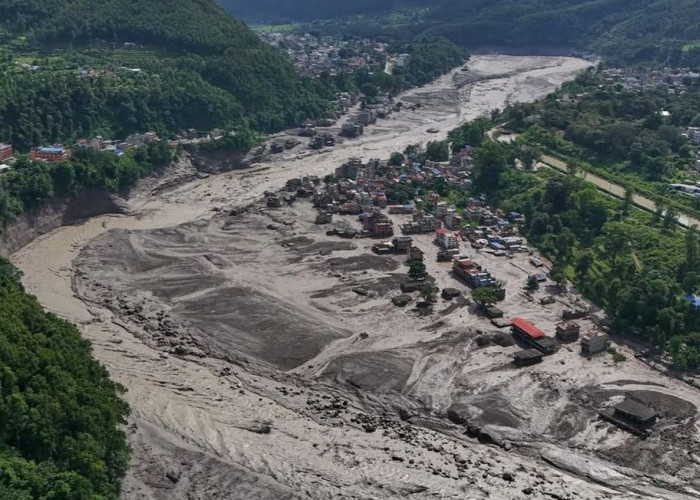 Banjir Bandang di Nepal: 184 Wisatawan Asing Berhasil Dievakuasi, 240 Orang Masih Hilang