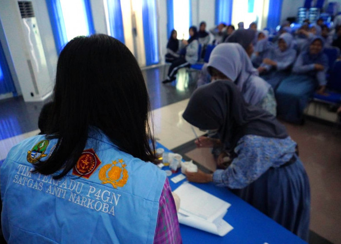 Kasus Narkoba Libatkan Remaja Meningkat, SMAN 1 Bontang Gelar Tes Urine Dadakan