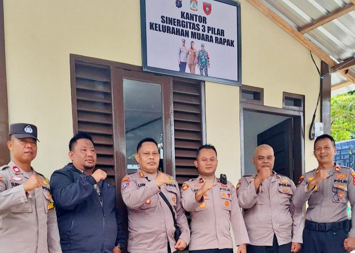 Bhabinkamtibmas Muara Rapak Sulap Lahan Tak Terawat Jadi Pusat Pelayanan Warga
