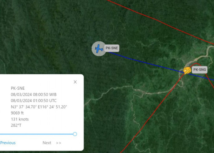 BREAKING NEWS!! Pesawat Cargo dari Tarakan Menuju Binuang Dilaporkan Hilang Kontak
