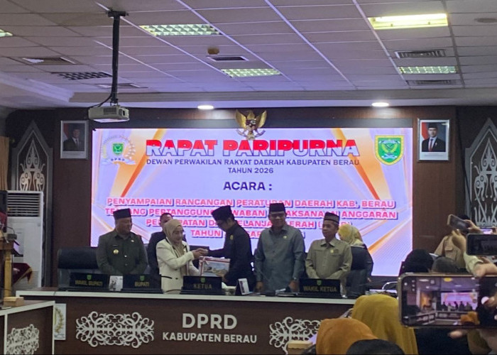 Pendapatan Berau Capai Rp5,07 Triliun, Bupati Sampaikan Pertanggungjawaban APBD 2025 di DPRD