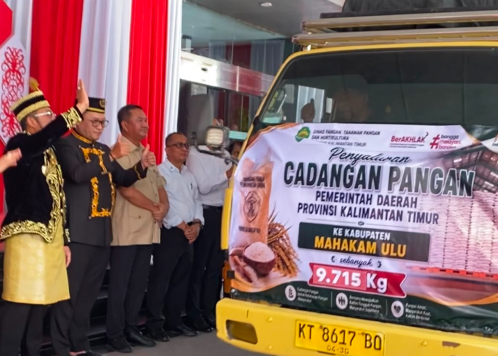 Pemprov Kaltim Kirim 6 Truk Bantuan Pangan ke Mahulu