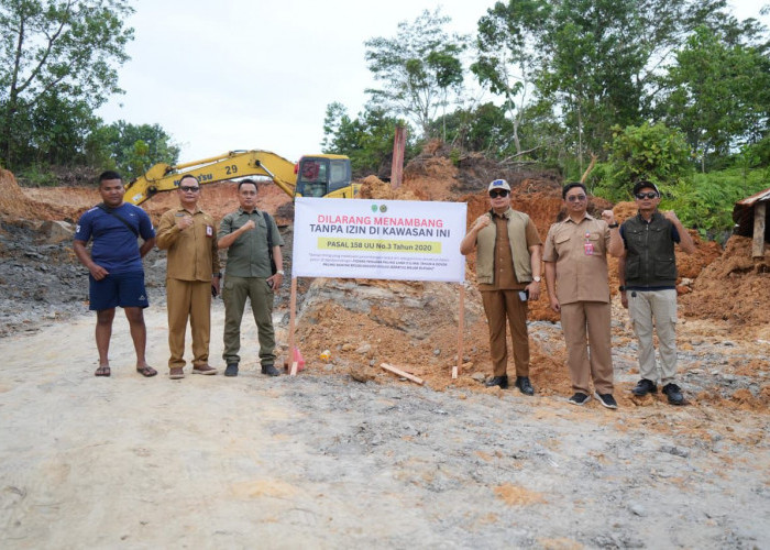 Pemprov Kaltim-Pemkab Berau Hentikan Aktivitas Galian C Ilegal Seluas 120 Hektare di Bypass Kalimarau Berau
