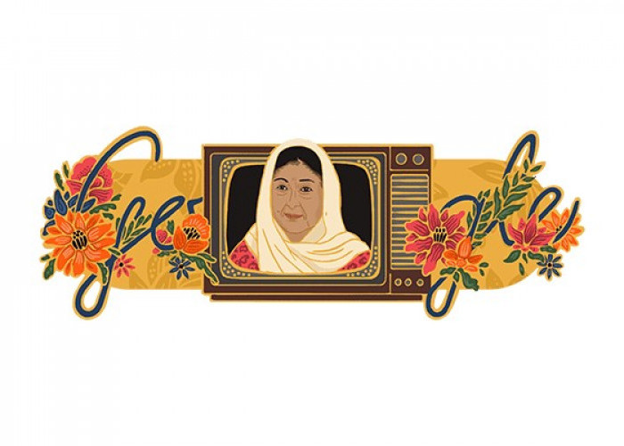 Google Doodle Hari ini Mengenang 86 Tahun Aminah Cendrakasih, Mak Nyak 'Si Doel Anak Sekolahan'