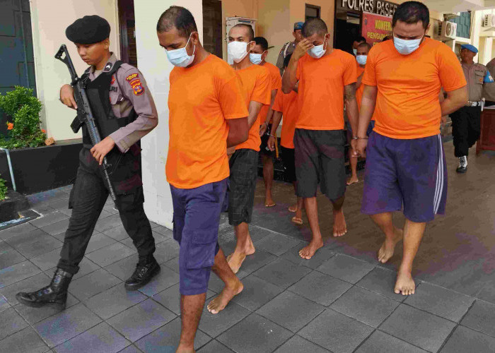 Sekongkol Curi Pupuk, 3 Sekuriti Perusahaan Sawit di Paser Ditangkap Polisi