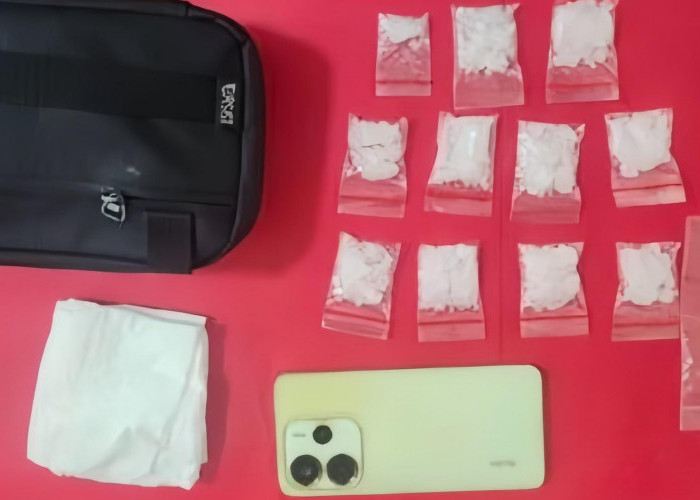 Satresnarkoba Kutim Gagalkan Peredaran Sabu, Pria 37 Tahun Ditangkap dengan 49,32 Gram Barang Bukti