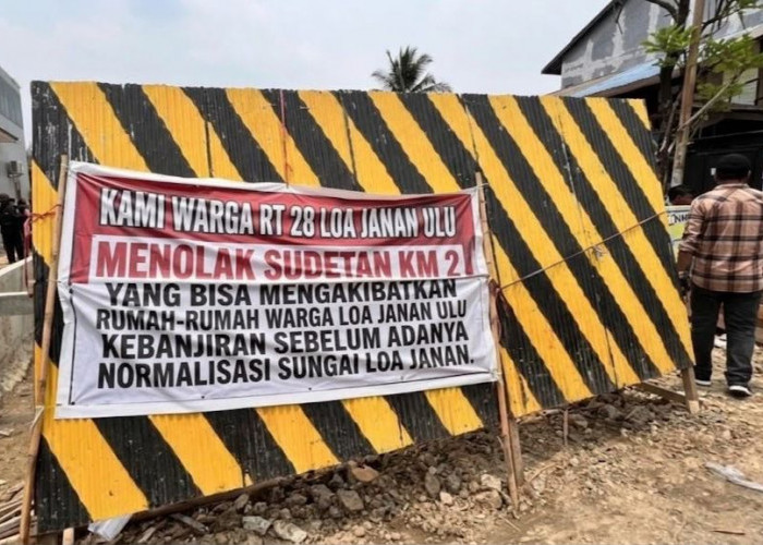 Tak Mau Menambah Beban Hilir, Pemkot Tahan Aliran Sodetan Samarinda lewat Mekanisme Pintu Air
