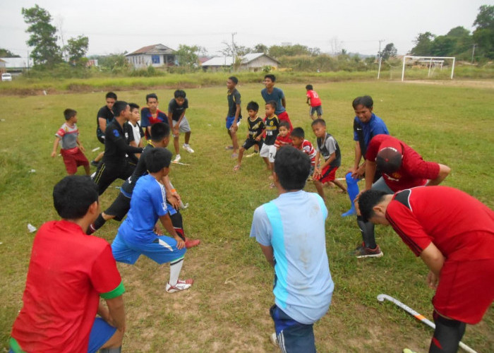 Meski Minim Fasilitas, Tim Hoki Berau Tetap Mantap Hadapi Pra Porprov 2025