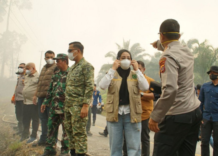 Kabut Asap kembali Mengepung Berau, Bupati Sri Juniarsih Imbau Warga Pakai Masker