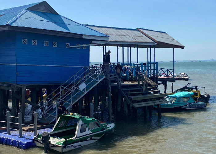 Tiang Dermaga Speedboat Penajam Keropos, Pemprov Kaltim Turunkan Tim Perbaikan
