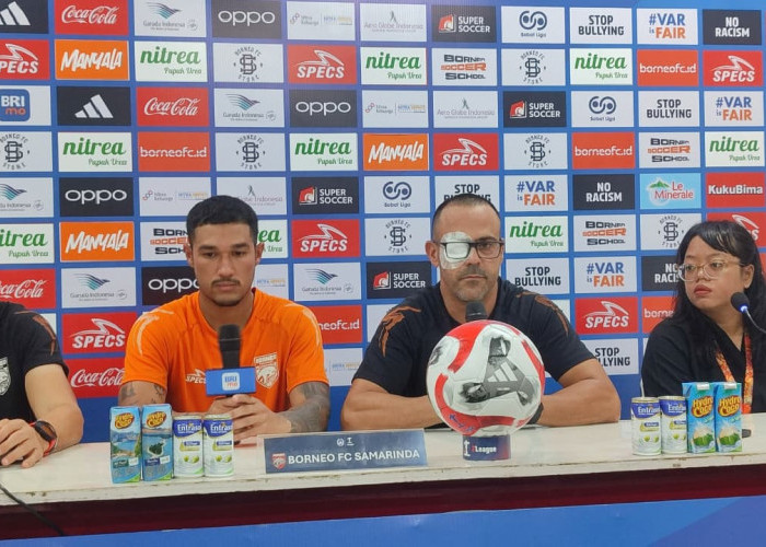 Jelang Laga Kontra Persik, Borneo FC Siap Tampil Maksimal di Stadion Segiri