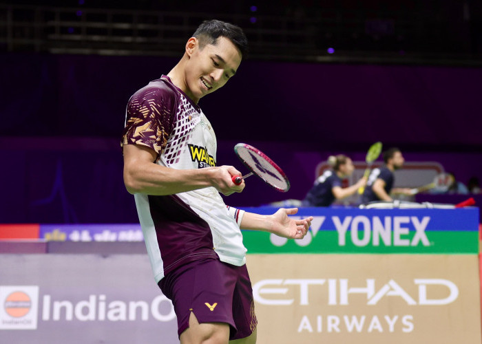 Yes, Jonatan Christie Puncaki Peringkat 1 Dunia Atlet Bulutangkis Tunggal Putra 