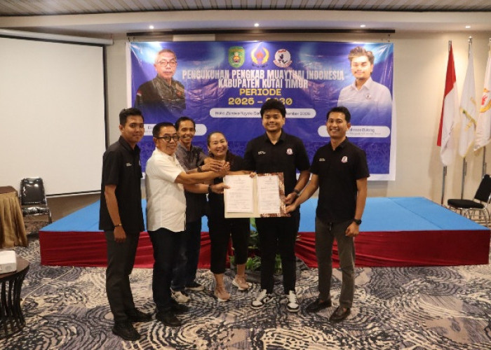 Alief Fahreza Jabat Ketua Muaythai Kutim, Ini Targetnya Selama Satu Periode 