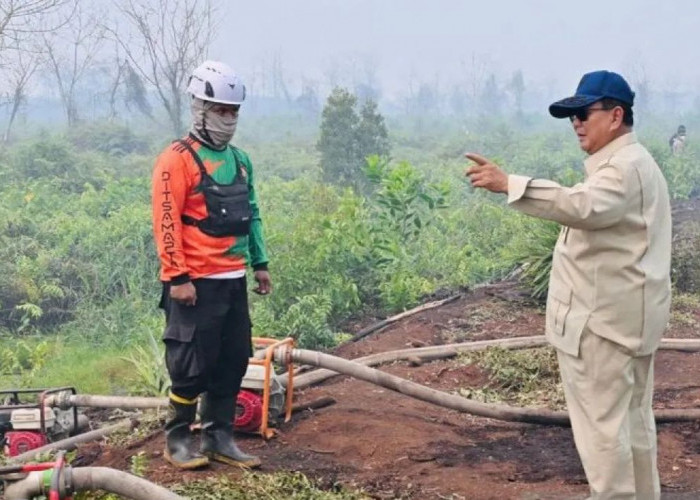 Korporasi Penyebab Karhutla, Presiden Prabowo: Kalau Benar-Benar Terbukti, Ya Kita Tindak