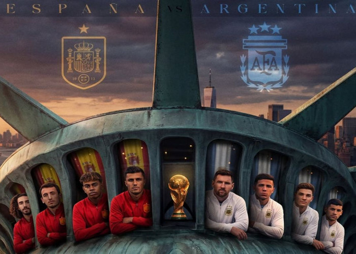 Jelang Final Piala Dunia 2026: Head to Head Spanyol vs Argentina, belum Ada yang Pernah Unggul