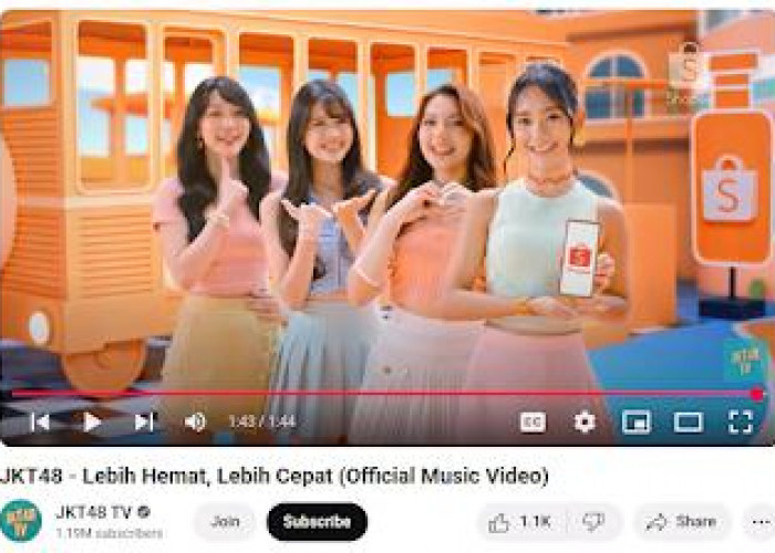 MV Paling Fresh Bulan Ini! JKT48 Tampil Fun & Stylish Bareng Shopee di Video Musik Terbaru