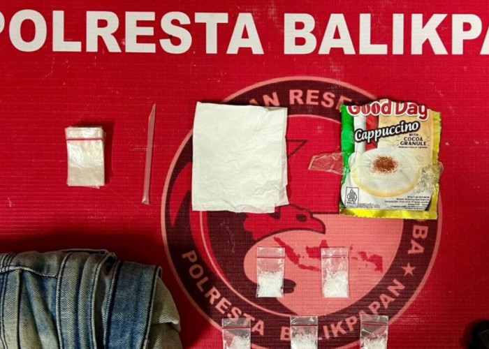 Kemas Sabu Pakai Bungkus Kopi, Residivis di Balikpapan Kembali Masuk Bui